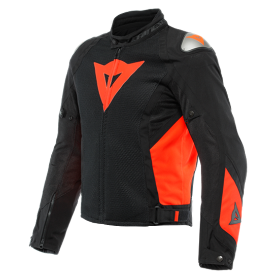 DAINESE CEKET/ENERGYCA AIR TEX JACKET- BLACK/FLUO-RED