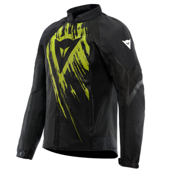 DAINESE CEKET/HEROSPHERE AIR TEX JACKET BLACK/FLUO/YELLOW