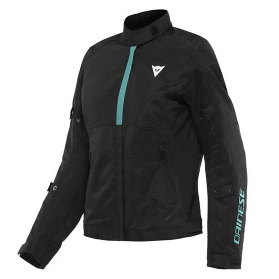 DAINESE CEKET/RISOLUTA AIR TEX LADY BLK ACQUA GREEN