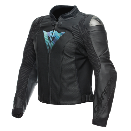 DAINESE CEKET/VALOROSA 50TH LTD QDF LTHR JCKT BLACK