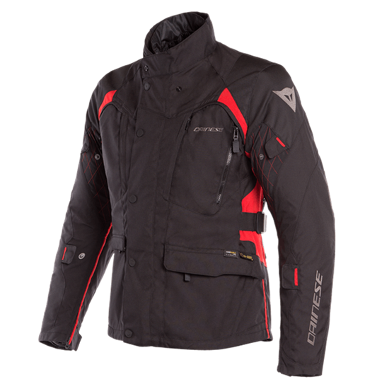 DAINESE CEKET/X-TOURER D-DRY BLK BLK TOUR-RED