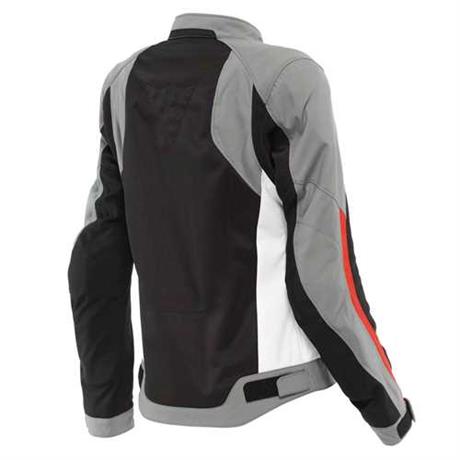 DAINESE CEK/HYDRAFLUX 2 AIR LADY D-DRY BLK CHR-GRY LAVA-RED
