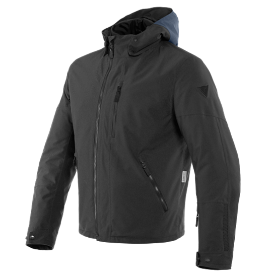 DAINESE CEK/MAYFAIR D-DRY JACKET EBONY BLACK BLACK