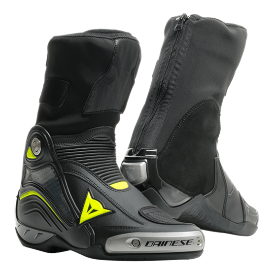 DAINESE ÇİZME/AXIAL D1 BOOTS BLK YELW FLUO