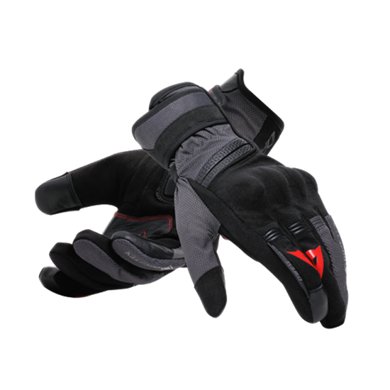 DAINESE ELD/ TEYDE GORE TEX GLOVES BLACK IRON GATE