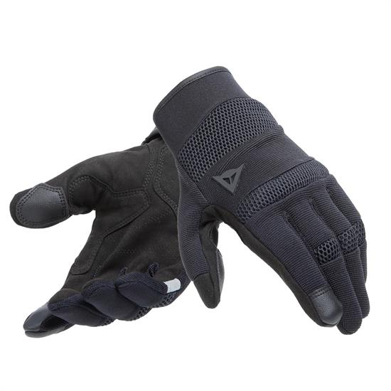 DAINESE ELD/ATHENE TEX GLOVES BLACK BLACK