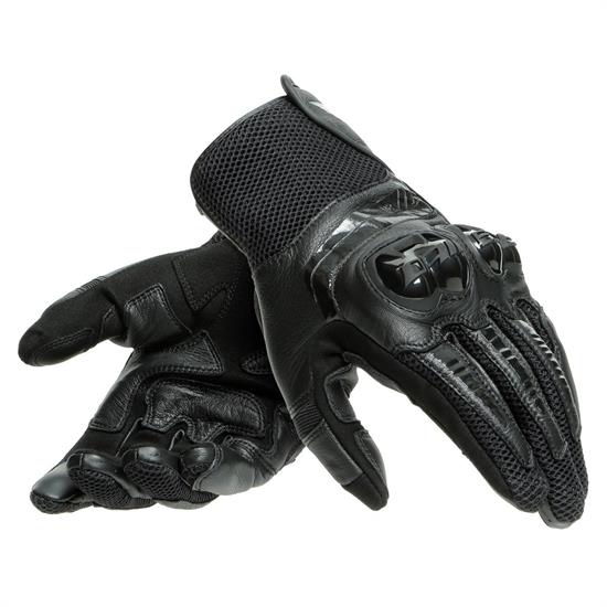 DAINESE ELDİVEN/MIG 3 UNISEX LEATHER GLOVES BLACK/BLACK