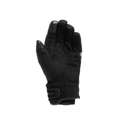 DAINESE ELD/TRENTO D-DRY GLOVES  BLACK/GRAPE-LEAF