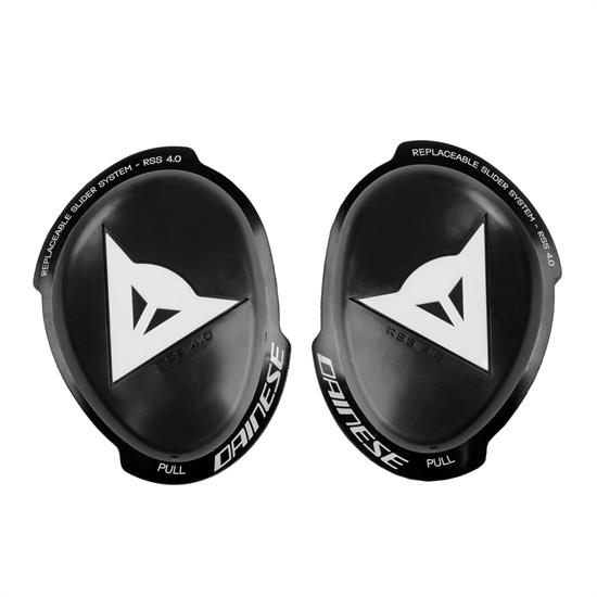 DAINESE KORUMA/KNEE SLIDER RSS 4.0-FULL KIT BLK WHT