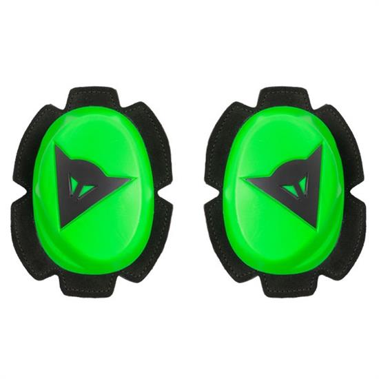 DAINESE KORUMA/PISTA KNEE SLIDER FLUO GREEN BLAC
