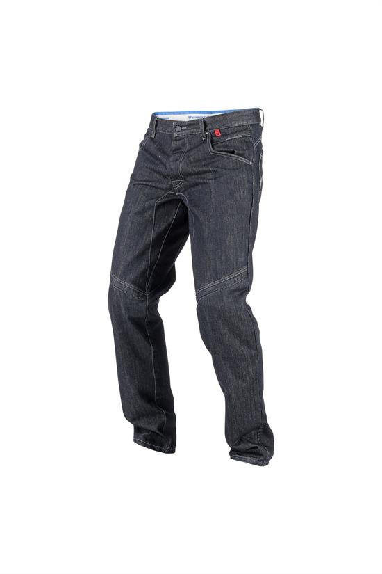DAINESE PANT./D1 PRED.EVO JNS BLK ARAMID DENIM