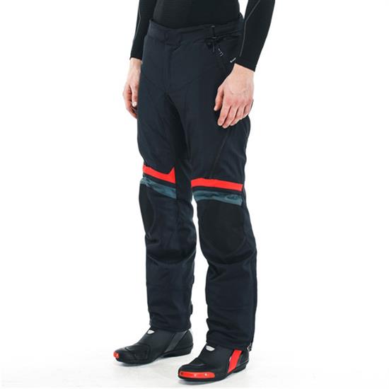 DAINESE PANT/CARVE MASTER 3 G.TEX PANTS BLK LAVA-RED
