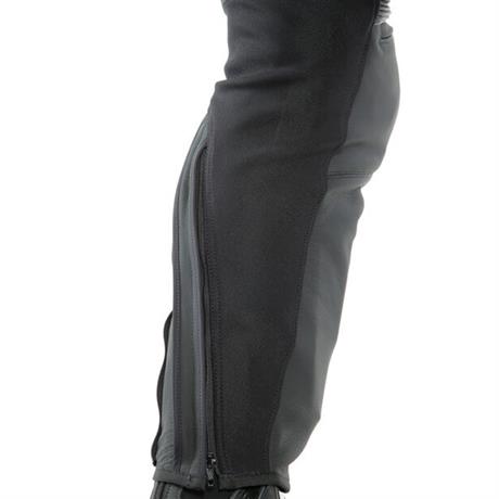 DAINESE PANT/PONY 3  LEATHER PANTS BLK MATT