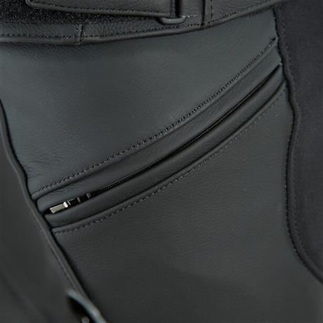 DAINESE PANT/PONY 3  LEATHER PANTS BLK MATT