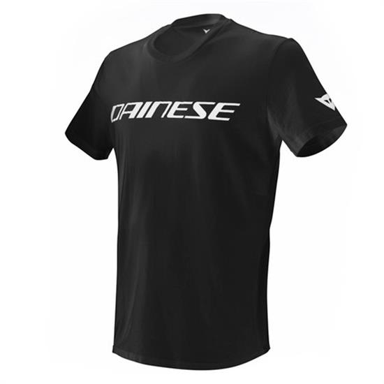 DAINESE T SHIRT/ DAINESE T-SHIRT BLACK WHITE