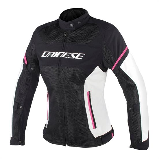DAINESE/AIR-FRAME D1 LDY TEX BLK VPRS GRY FUX