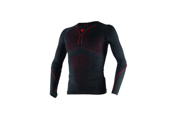 DAINESE/D-CORE THERMO TEE LS BLACKK RED
