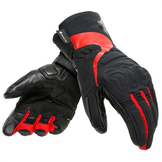DAINESE/NEBULA GORE-TEX GLOVES LADY- BLACK/RED