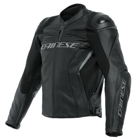 DAINESE/RACING 4  LEATHER BLACK BLACK