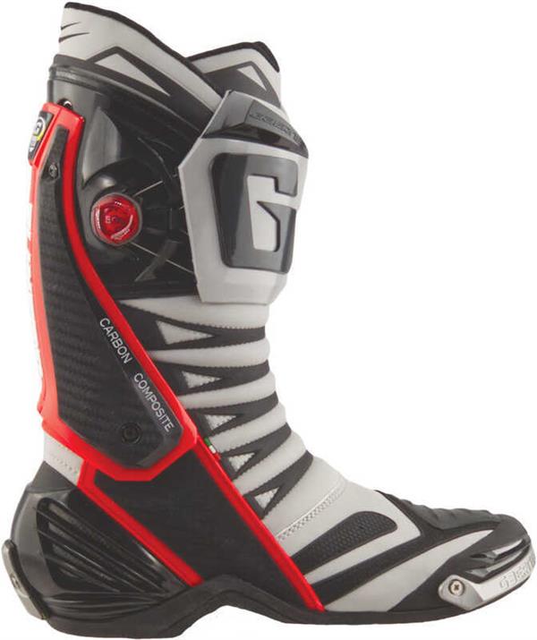 GAERNE GP1 EVO YARIŞ ÇİZMESİ KIRMIZI GRİ
