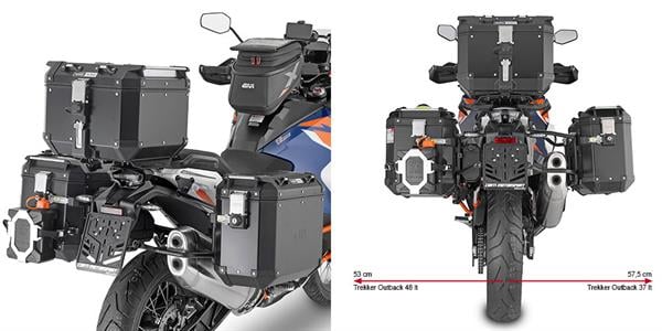 GIVI PLO7713CAM KTM 1290 SUPER ADVENTURE R-S (21-24) YAN ÇANTA TAŞIYICI