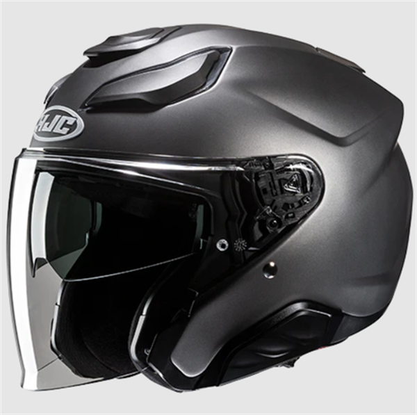 HJC F31 KASK SEMI FLAT TITANIUM