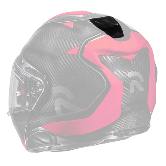 HJC RPHA91 KASK ARKA HAVALANDIRMA MAT SİYAH