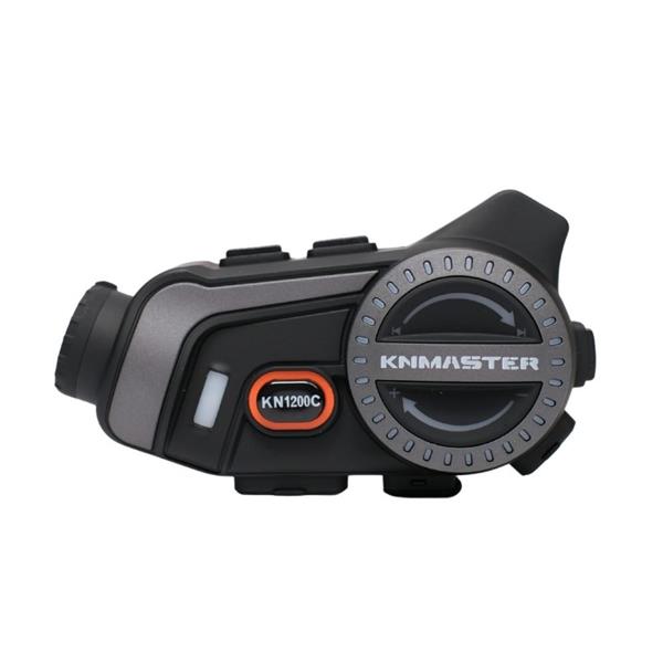 KNMASTER KN1200C Kameralı Motosiklet Kask İnterkom Bluetooth Intercom Kulaklık Seti