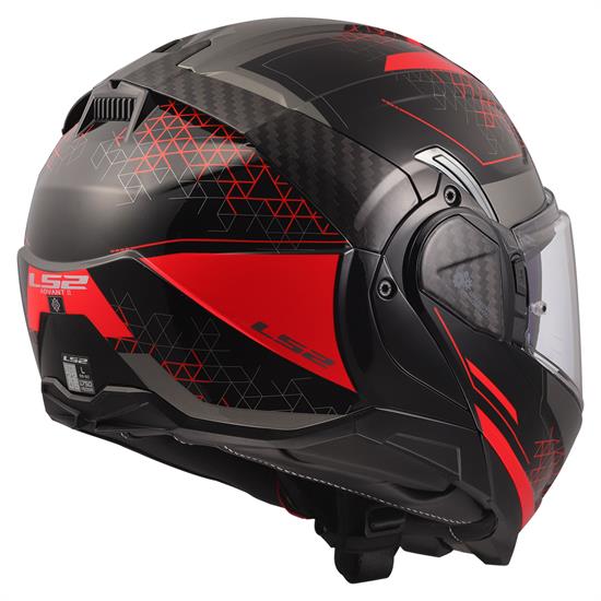 LS2 ADVANT 2 ASTRAL KIRMIZI KASK