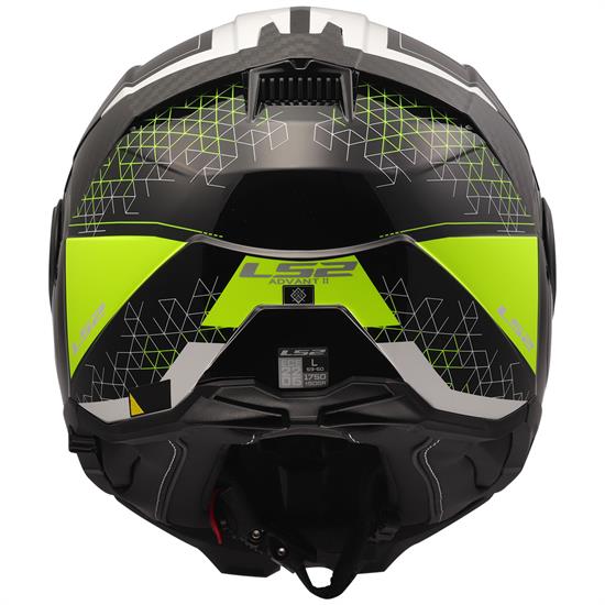 LS2 ADVANT 2 ASTRAL NEON SARI KASK