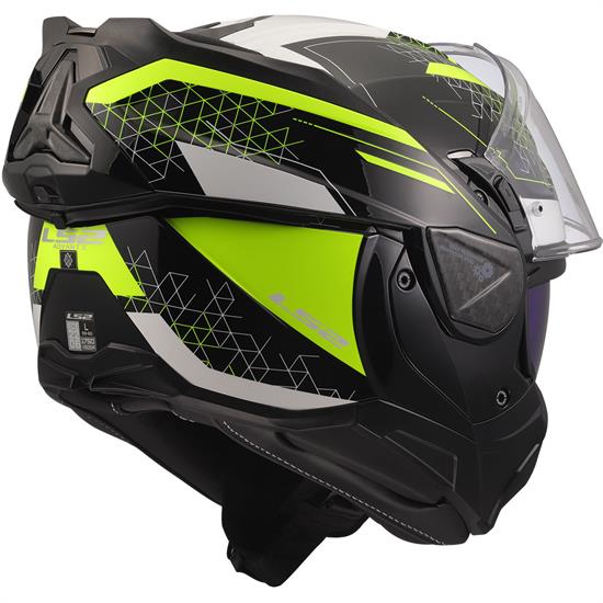 LS2 ADVANT 2 ASTRAL NEON SARI KASK