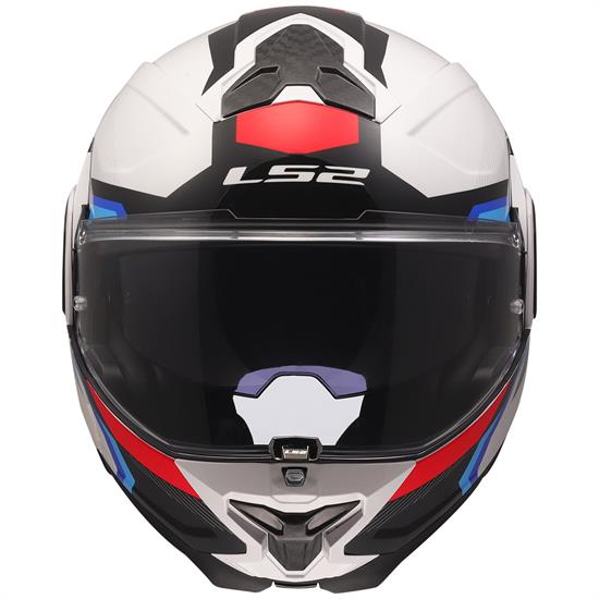 LS2 ADVANT 2 TRIPLE BEYAZ-MAVİ-KIRMIZI-SİYAH KASK
