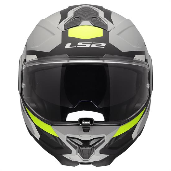 LS2 ADVANT 2 TRIPLE MAT GRİ- SİYAH-NEON SARI KASK