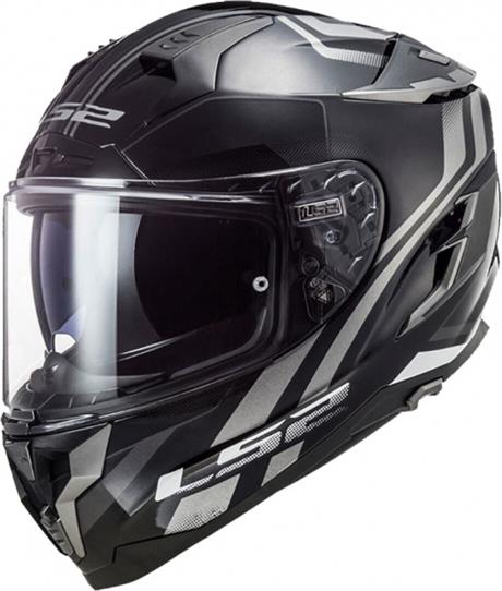LS2 CHALLENGER PROPELLER SİYAH-TITANIUM KASK