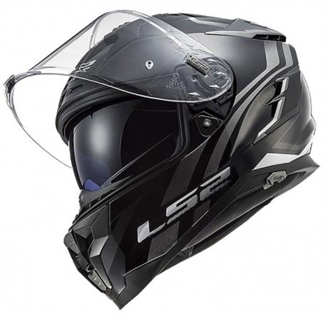 LS2 CHALLENGER PROPELLER SİYAH-TITANIUM KASK