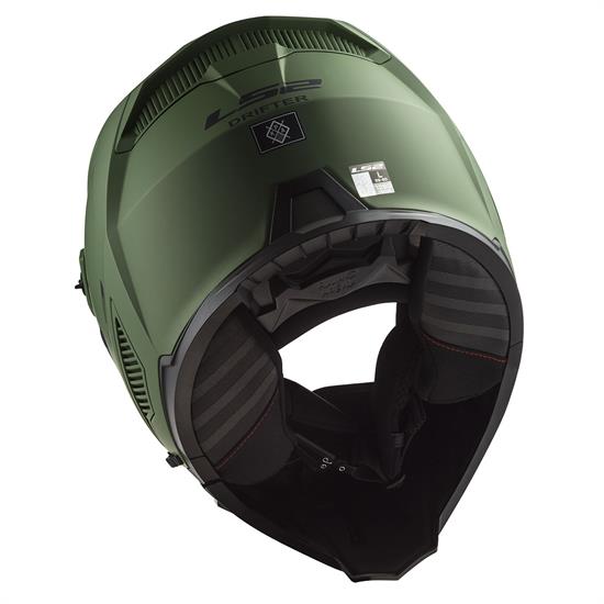 LS2 DRIFTER MAT YEŞİL KASK