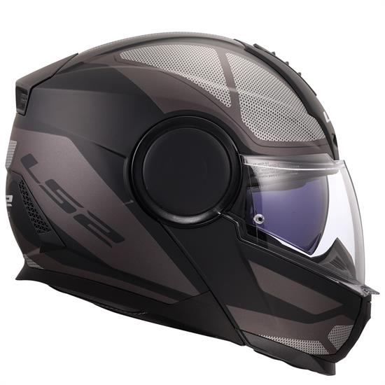 LS2 SCOPE 2 AXIS MAT SİYAH-TITANIUM KASK