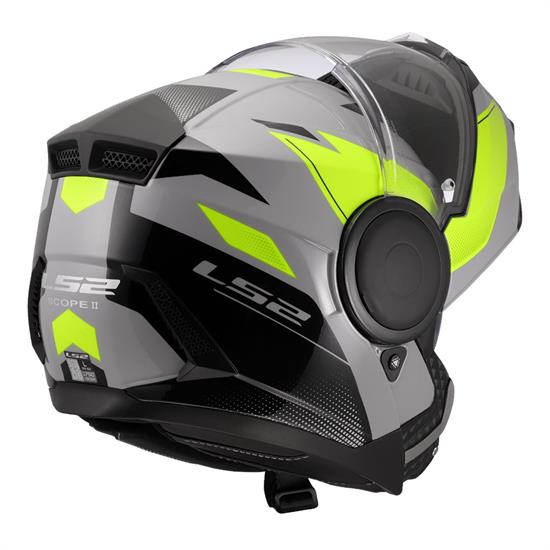 LS2 SCOPE 2 DURIA GRİ-NEON SARI KASK