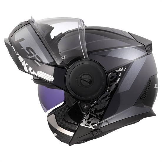 LS2 SCOPE 2 OXYD SİYAH-TITANIUM KASK