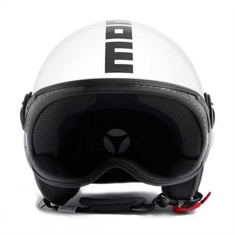 MOMO KASK/FGTR CLASSIC MOMO MONO WHITE BLACK