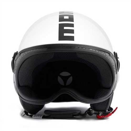 MOMO KASK/FGTR CLASSIC MOMO MONO WHITE BLACK