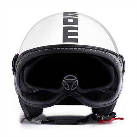 MOMO KASK/FGTR EVO MOMO MONO WHT QUARZ BLACK