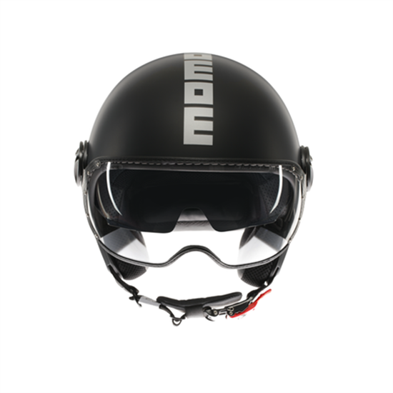 MOMO KASK/FGTR EVO MOMODESIGN MONO MATT BLAK SILVER