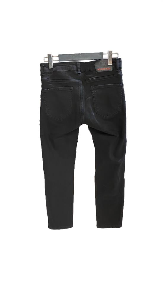 Motobike Jeans 2007 Fileli Siyah Motosiklet Pantolonu – Twaron Destekli (Korumalar Hariç)