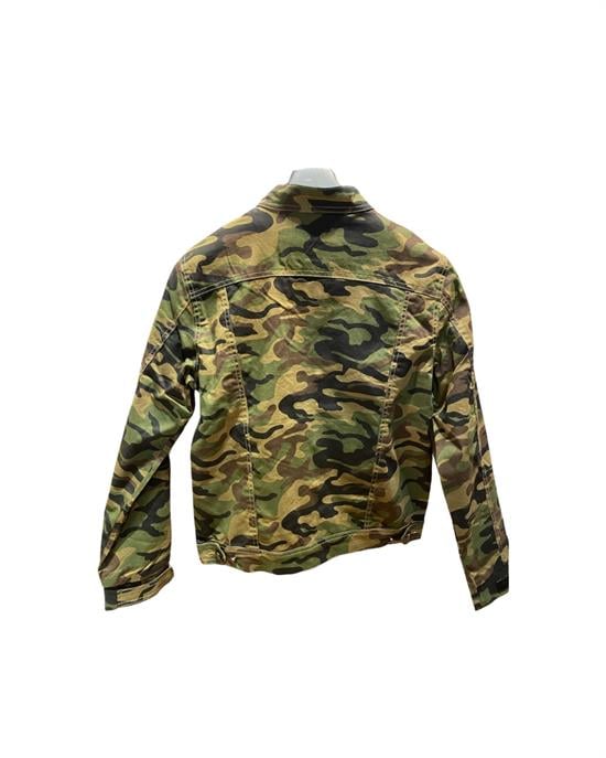 Motobike Jeans Aramid Destekli Kot Motosiklet Ceketi Kamuflaj Desenli– (Korumalar Hariç)