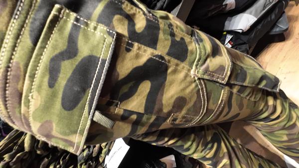 MOTOBİKE JEANS PNT/5011 KAMUFLAJ KARGO PANTOLON RAHAT
