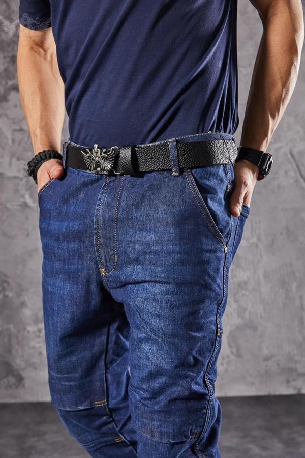 MOTOBIKE JEANS PNT/5013 DÜZ MAVİ
