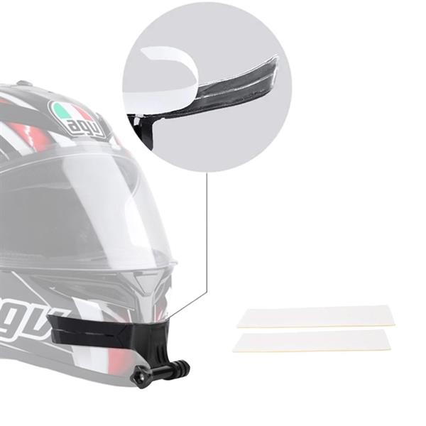 Motosiklet Kask Çene Yapıştırıcılı Aksiyon Kamera Tutucu
