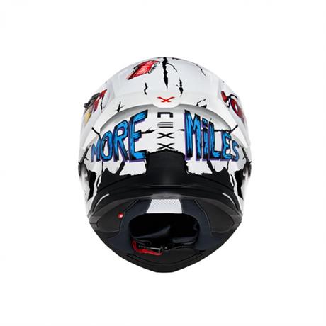 NEXX SX.100R HUNGRY MILES BEYAZ KASK
