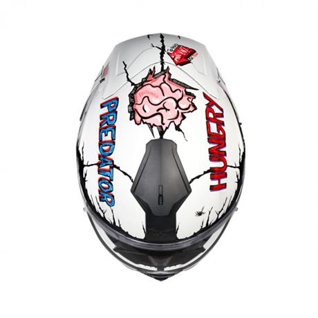 NEXX SX.100R HUNGRY MILES BEYAZ KASK